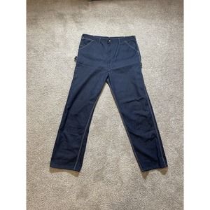 Vintage Sears Toughskins Dark Carpenter Jeans Size 40x34 Denim Pants Union Made